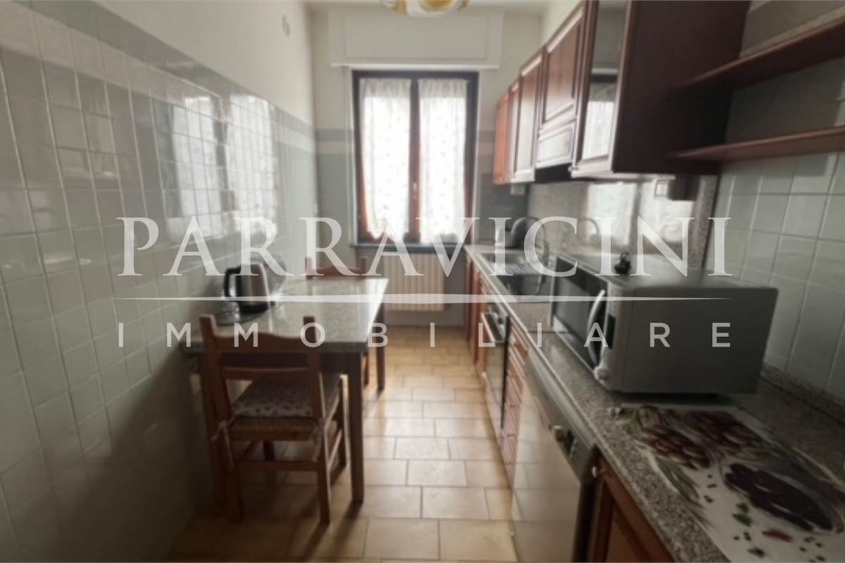 villa bifamiliare con negozio, box e giardino