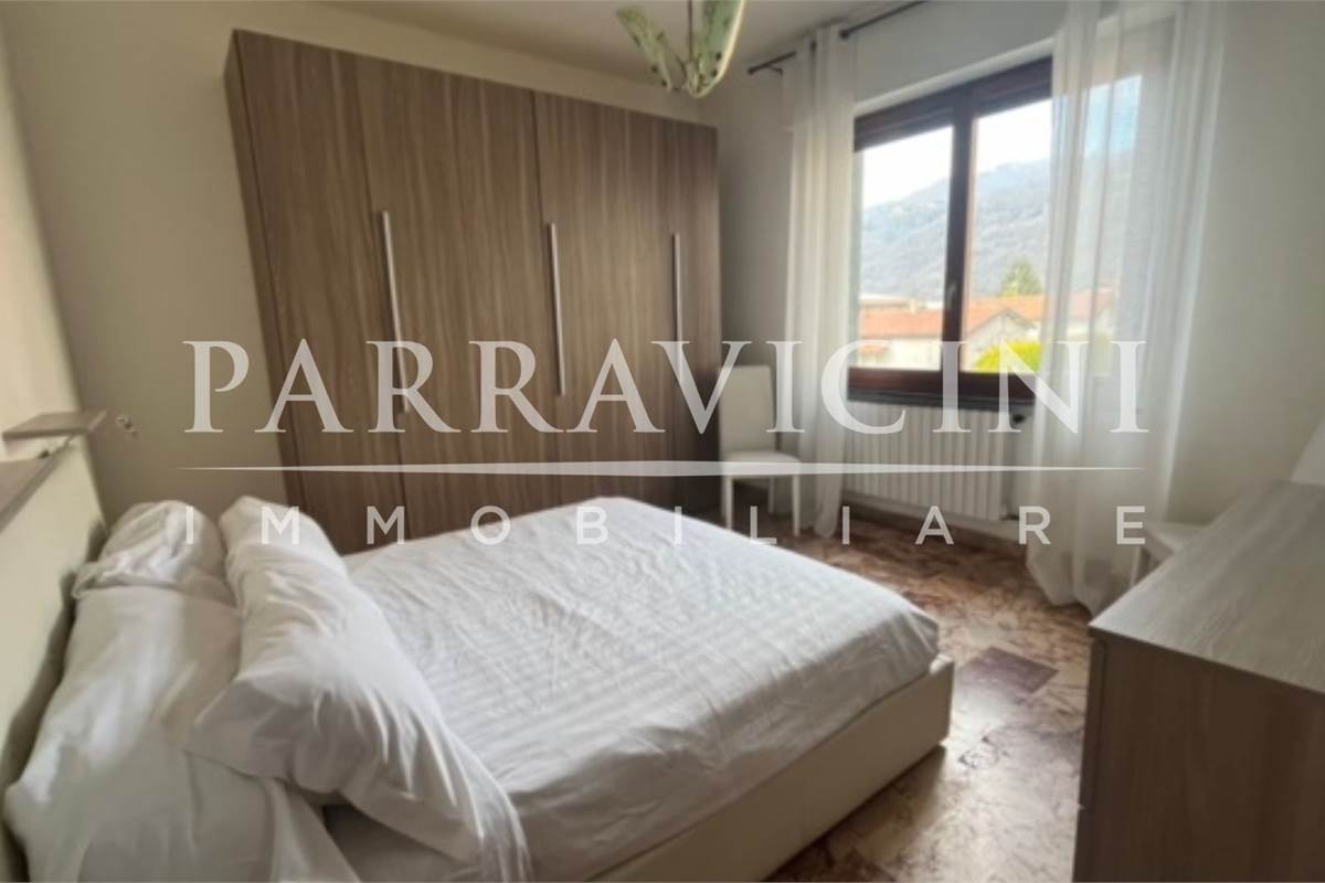 villa bifamiliare con negozio, box e giardino