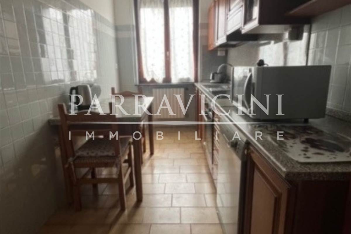 villa bifamiliare con negozio, box e giardino