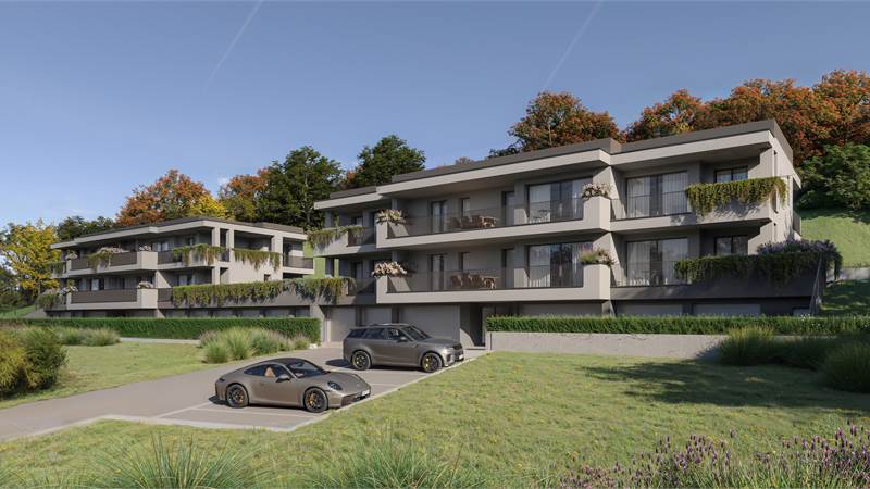 Casnate con Bernate Via Mascagni - App A/2: elegante trilocale con terrazzo al piano terra