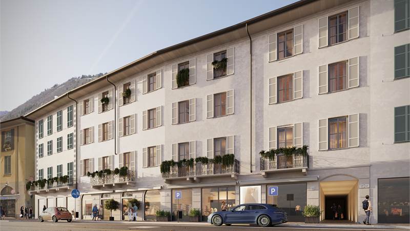 AMPIO TRILOCALE CON BALCONE