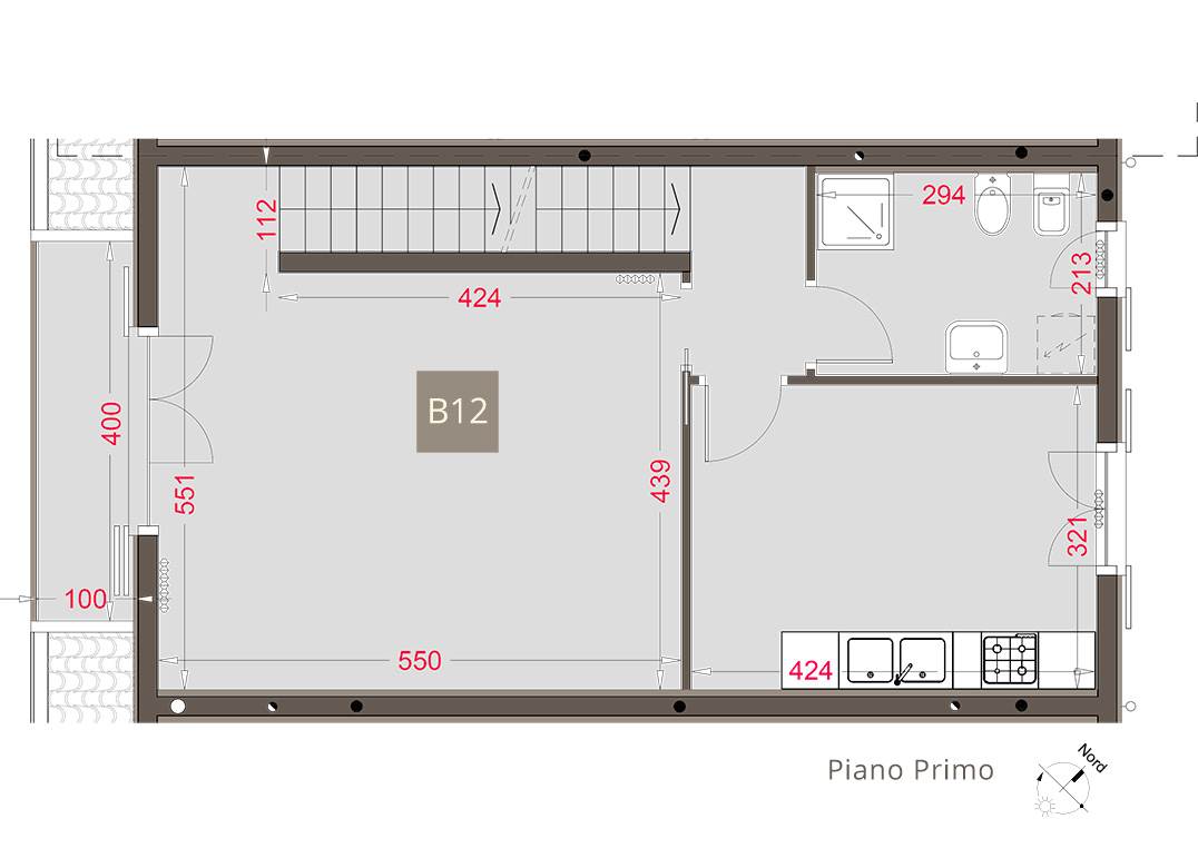 TRADATE TRILOCALE SU DUE LIVELLI CON CANTINA E BOX
