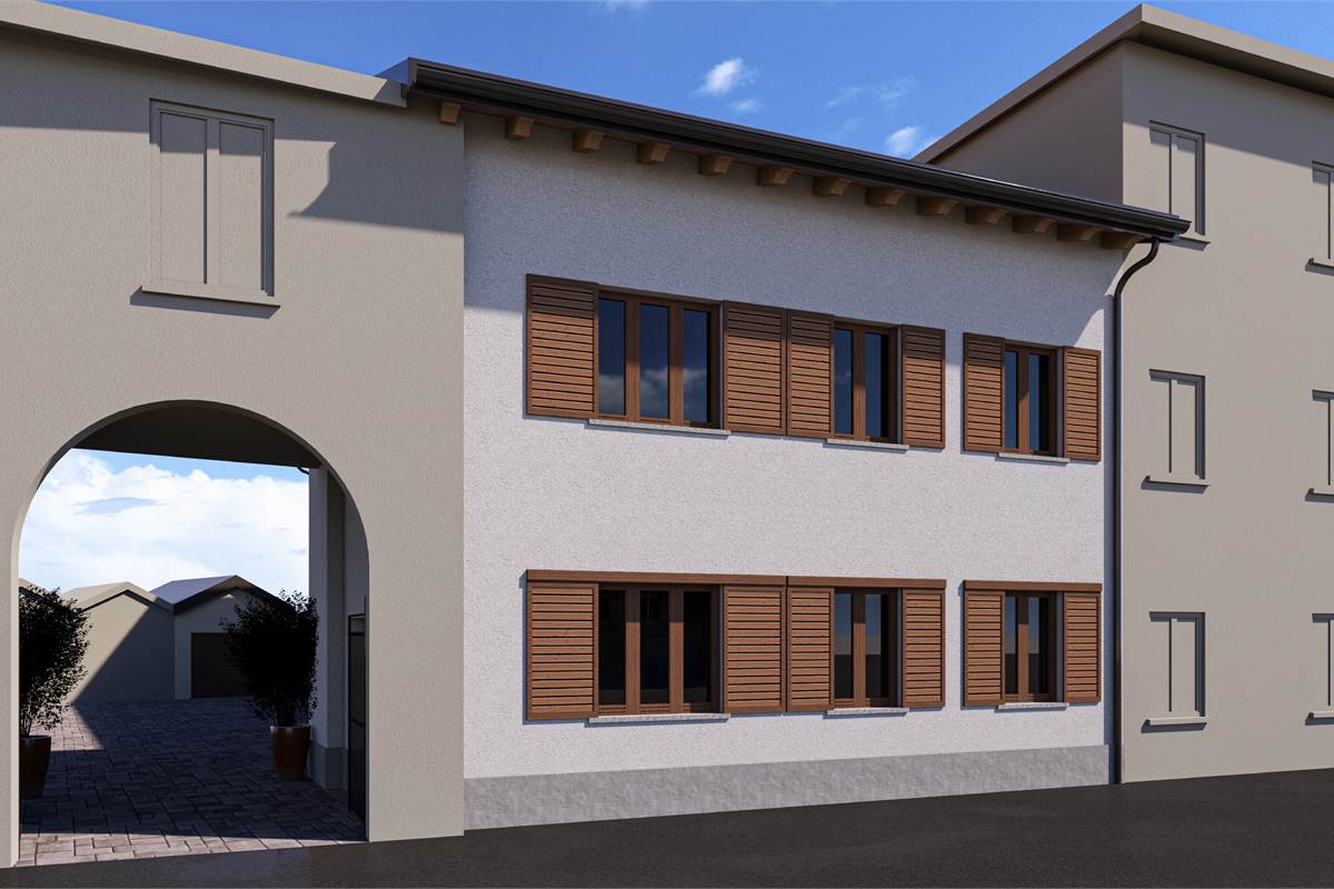 NOVEDRATE NUOVO TRILOCALE SU DUE LIVELLI CON POSTO AUTO