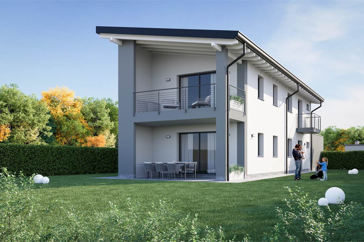 Cantù appartamento in villa al piano primo con terrazzo - SENZA SPESE CONDOMINIALI