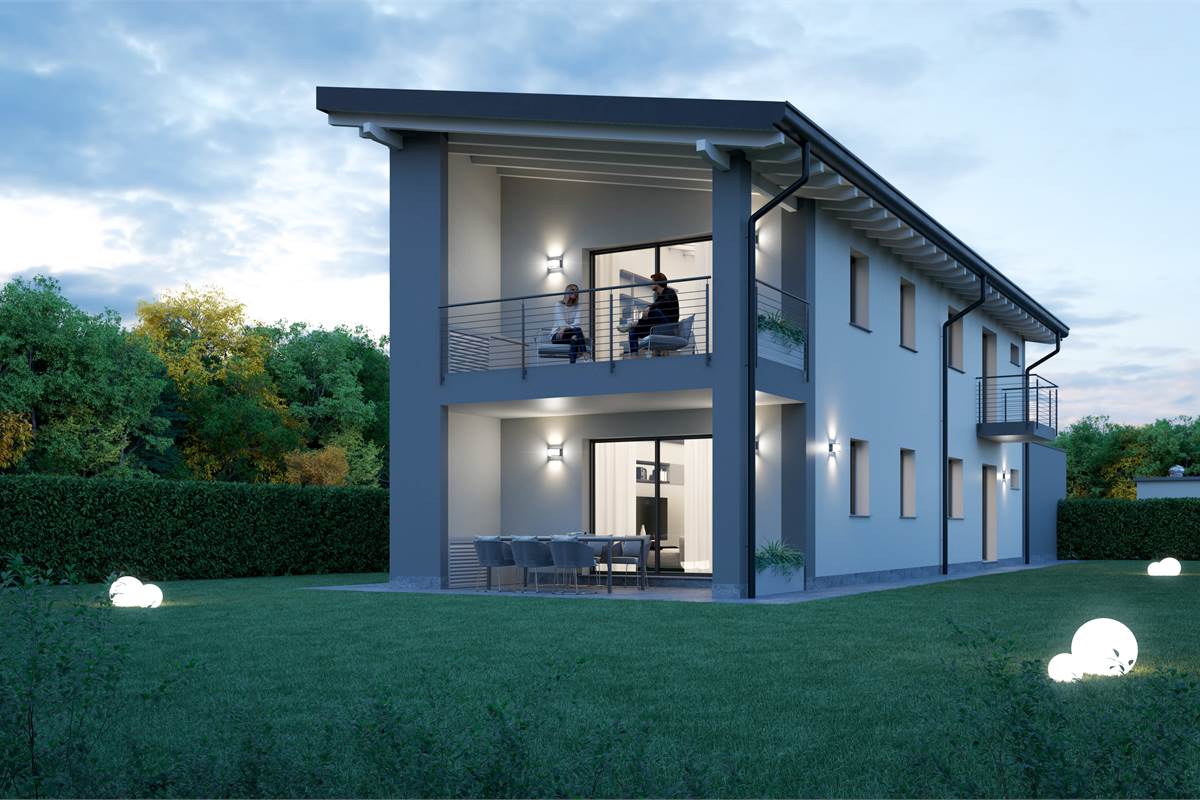 Cantù appartamento in villa al piano primo con terrazzo - SENZA SPESE CONDOMINIALI