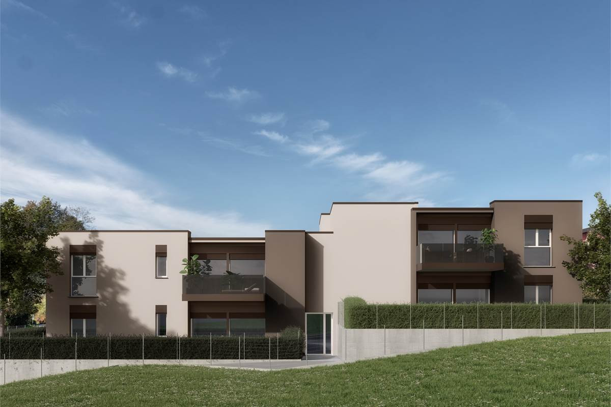BREGNANO NUOVO TRILOCALE CON GIARDINO E BOX