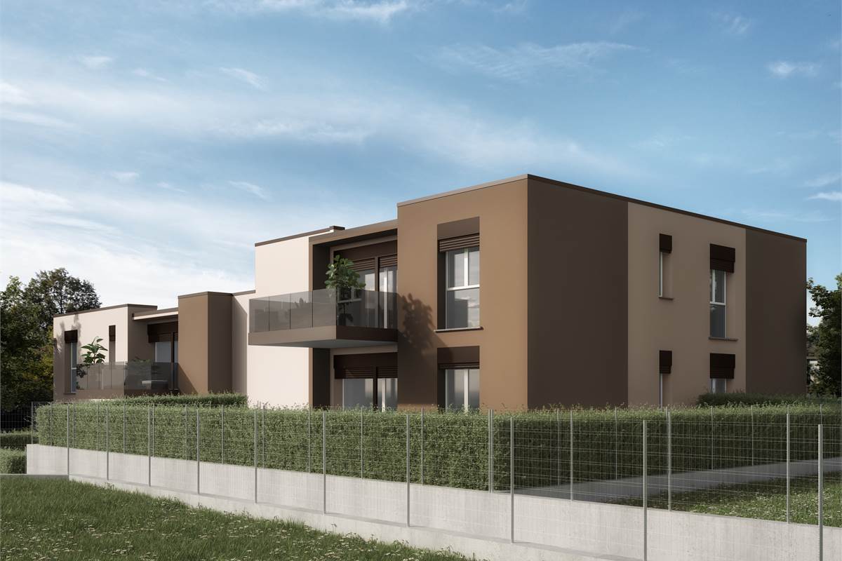 BREGNANO NUOVO TRILOCALE CON GIARDINO E BOX