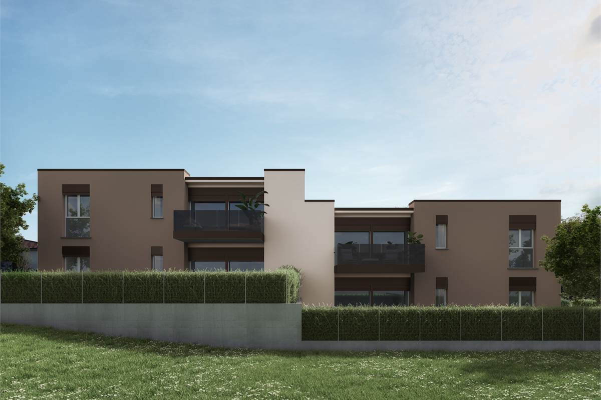 BREGNANO NUOVO TRILOCALE CON GIARDINO E BOX