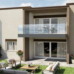 BREGNANO NUOVO TRILOCALE CON GIARDINO E BOX