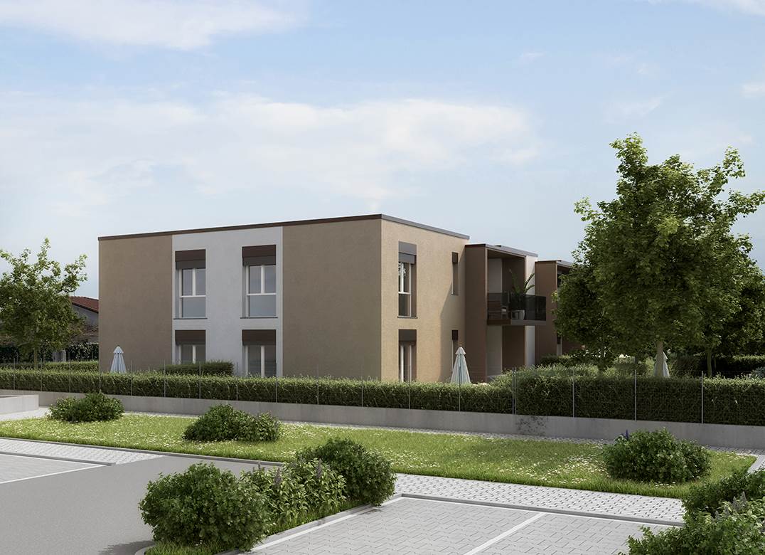 BREGNANO AMPIO TRILOCALE CON GIARDINO DI NUOVA COSTRUZIONE