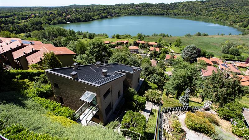 Montorfano – Villa indipendente con vista lago mozzafiato, terrazza panoramica 