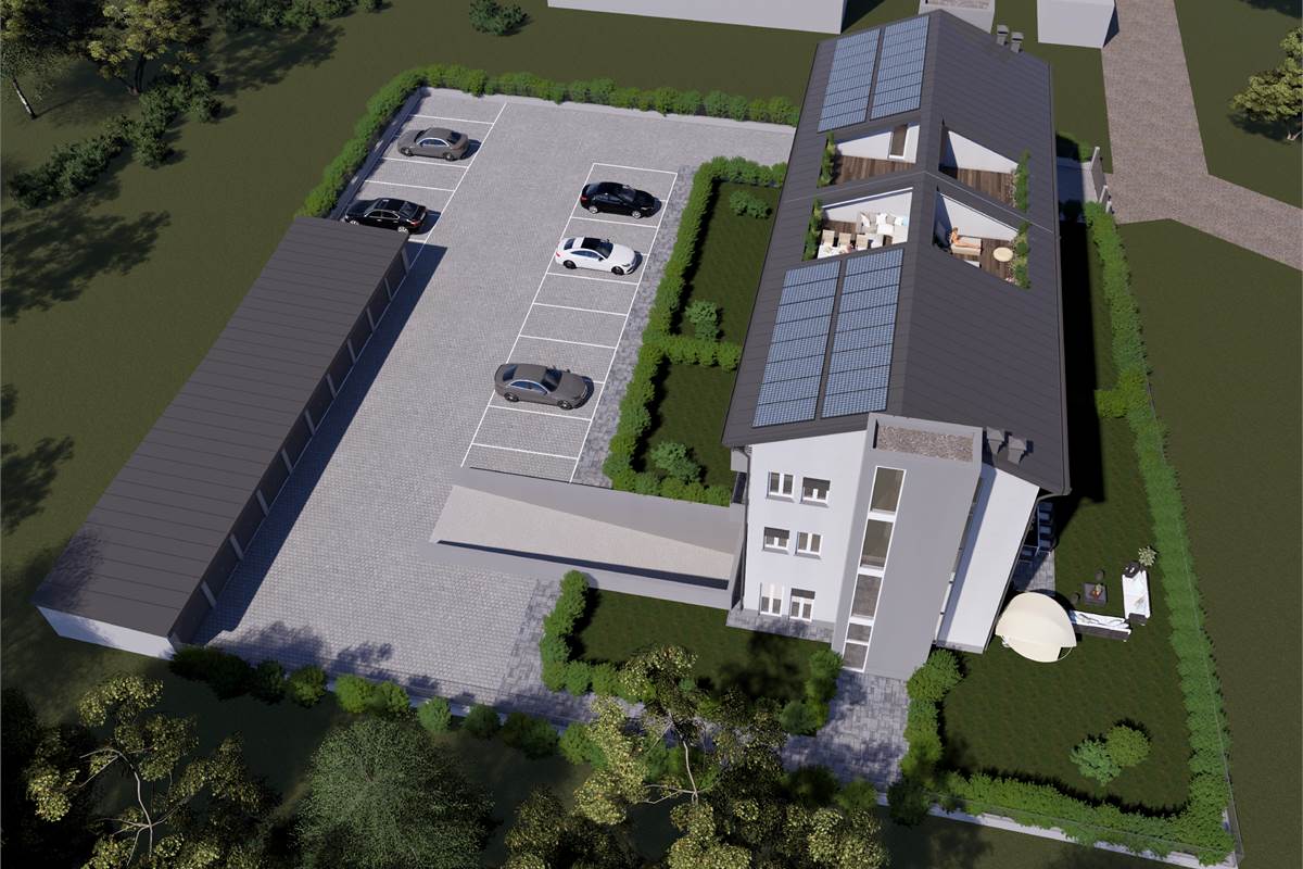 LENTATE SUL SEVESO NUOVO TRILOCALE CON BALCONE