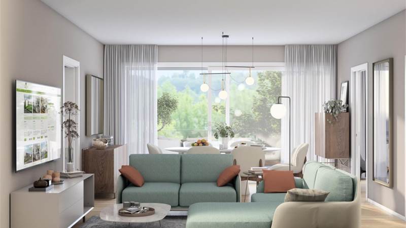 ALSERIO NUOVO TRILOCALE CON TERRAZZO