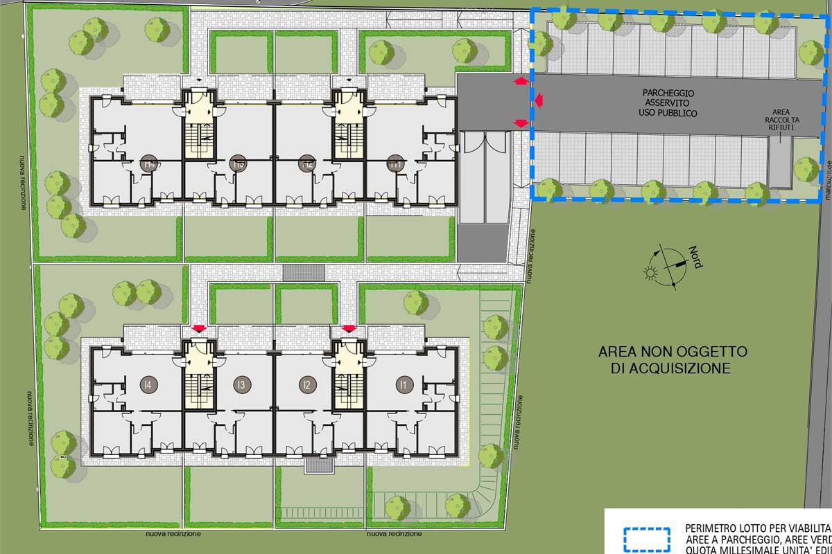 ALSERIO NUOVO TRILOCALE CON TERRAZZO E BOX DOPPIO