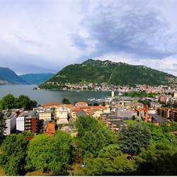 signorile bilocale vista lago