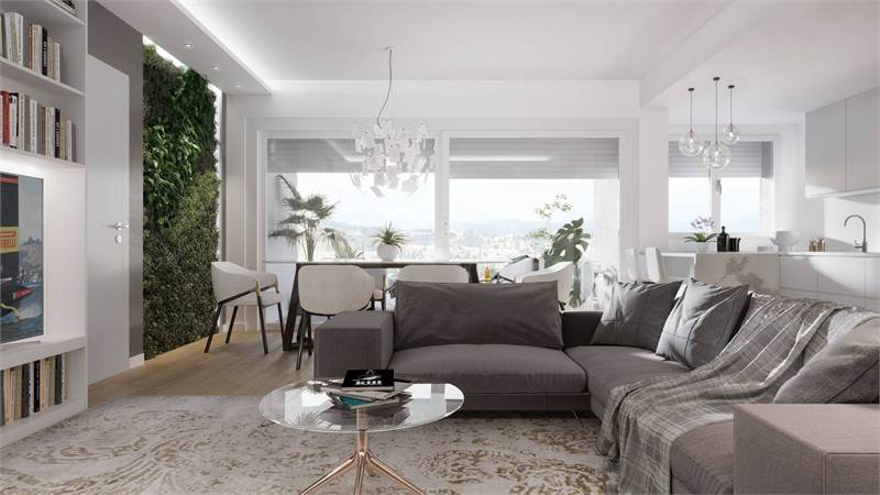 TRILOCALE CON TERRAZZO