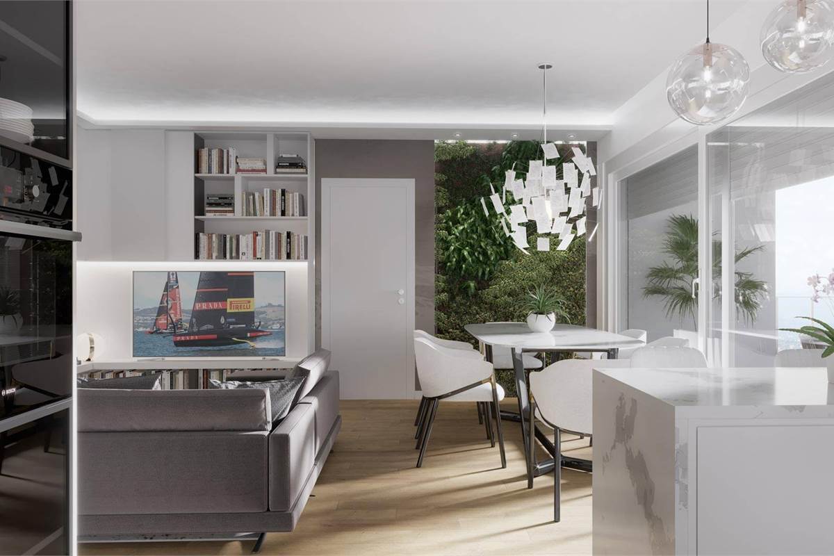 TRILOCALE CON TERRAZZO