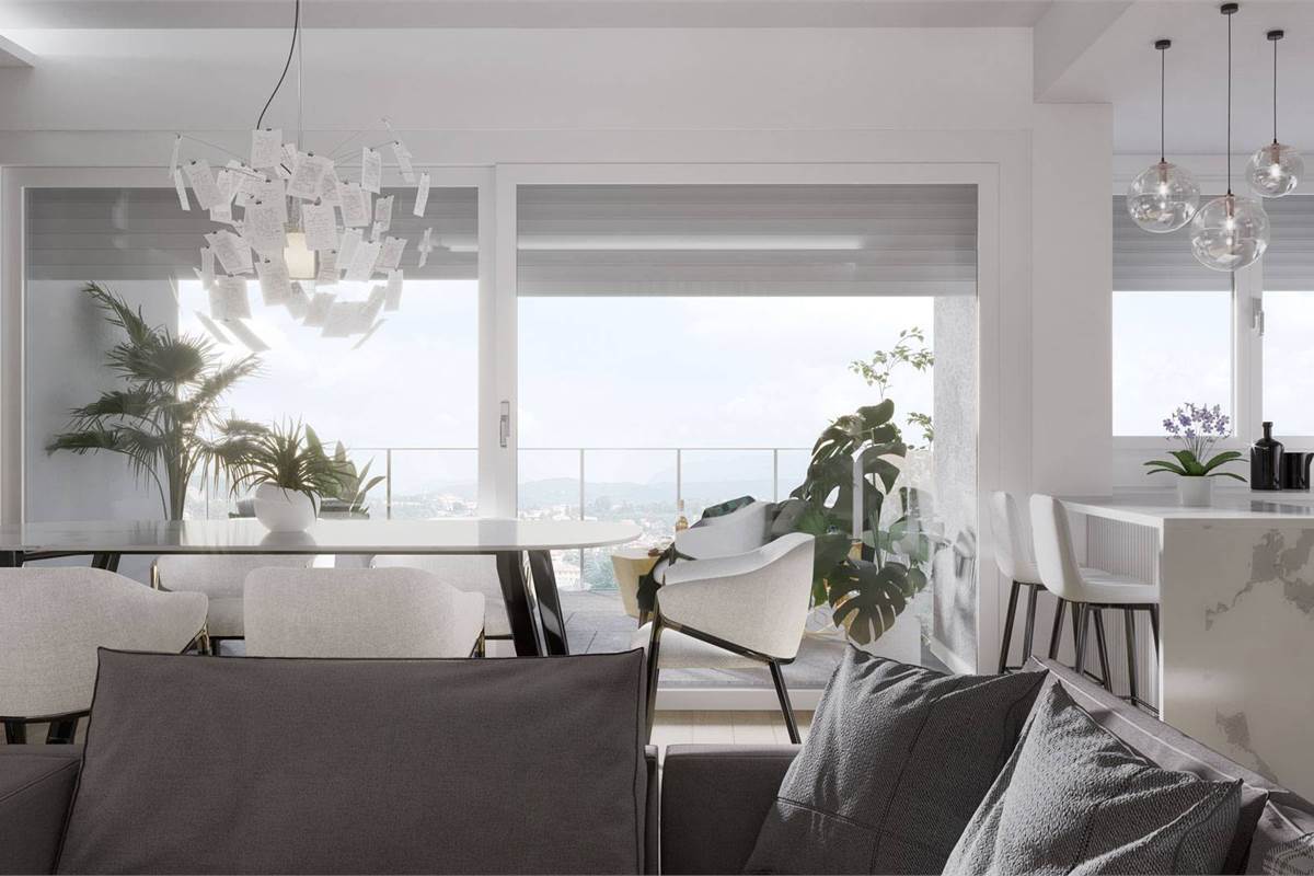 TRILOCALE CON TERRAZZO