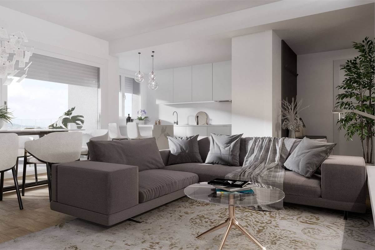 TRILOCALE CON TERRAZZO