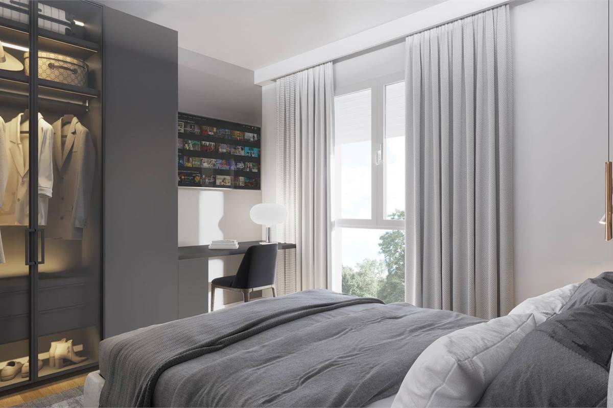 TRILOCALE CON TERRAZZO