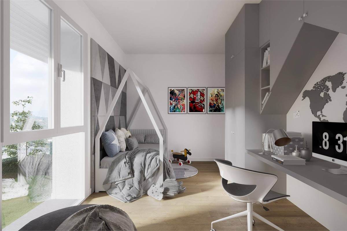 TRILOCALE CON TERRAZZO