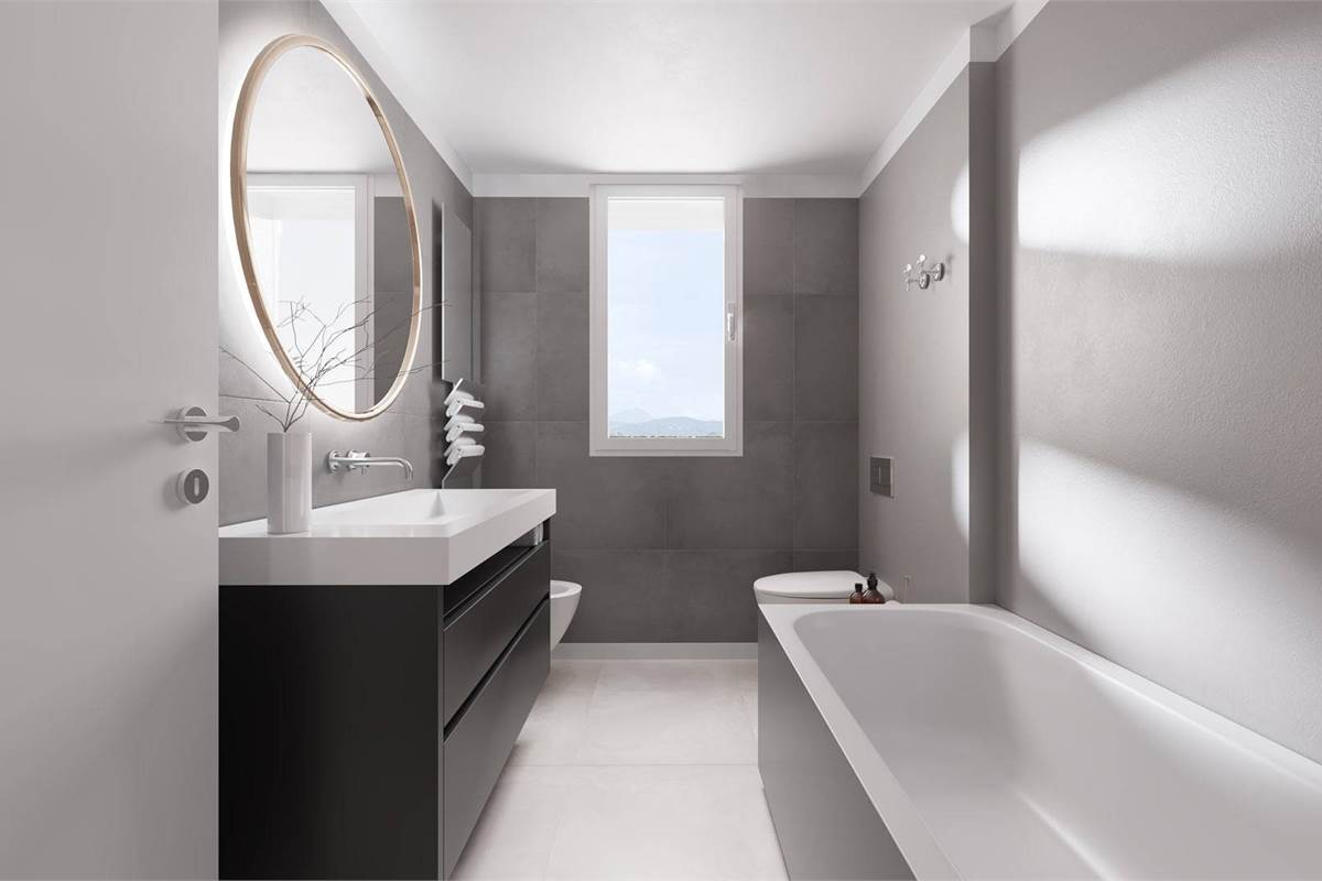 TRILOCALE CON TERRAZZO