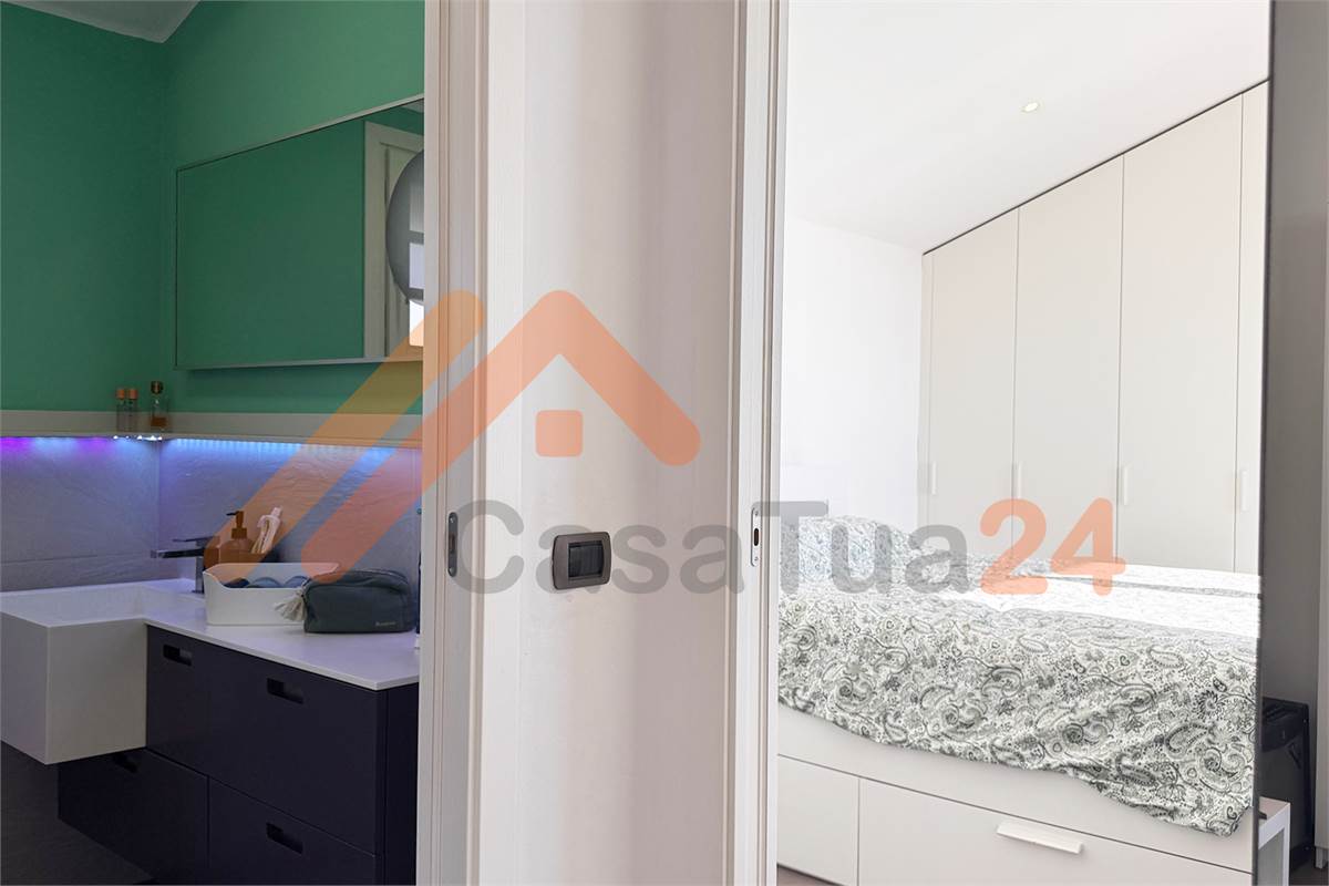 Attico bilocale in vendita con terrazza e vista panoramica