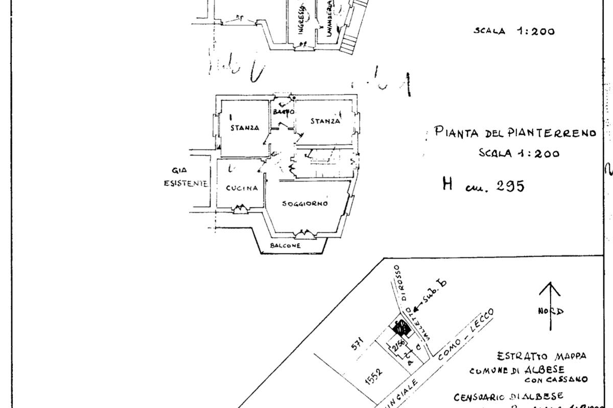 Proprietà indipendente con giardino e grande potenziale di sviluppo