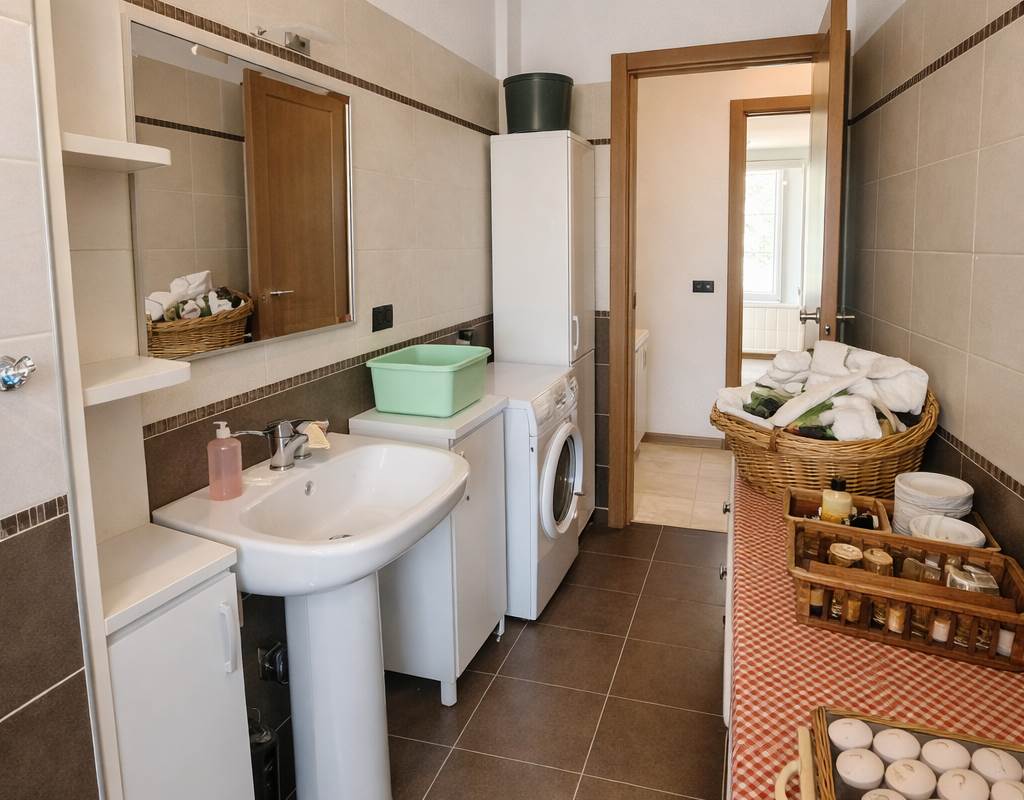 Ampio e luminoso trilocale al quarto piano con terrazzino e box