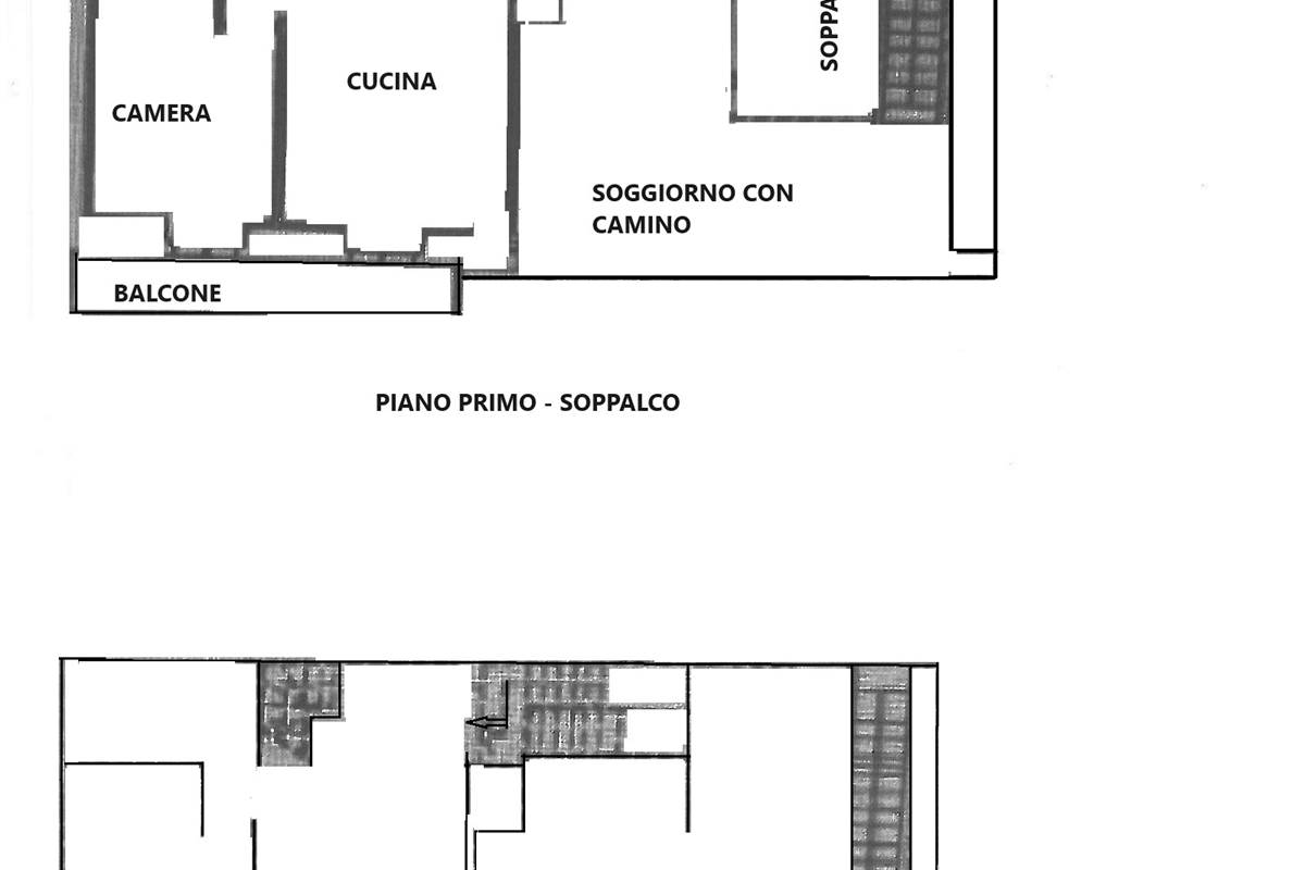 QUADRILOCALE CON DOPPI SERVIZI E BOX