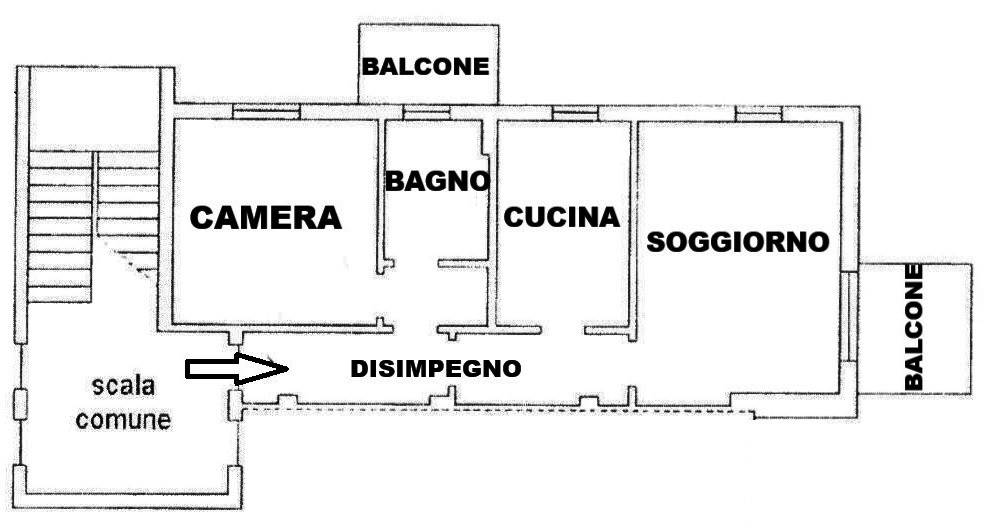 BILOCALE PIU' SERVIZI CON BOX