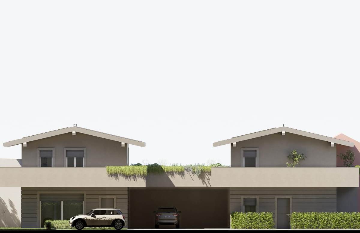 Nuova costruzione indipendente A4 con terrazzi e spazio esterno
