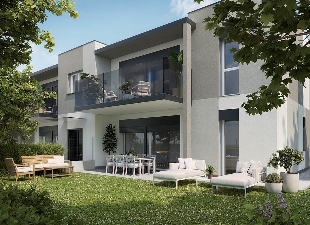 Nuovo con giardino