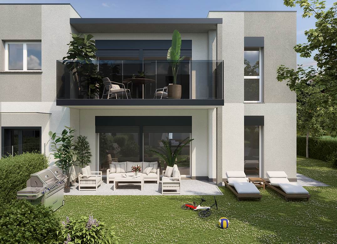 Nuovo con giardino