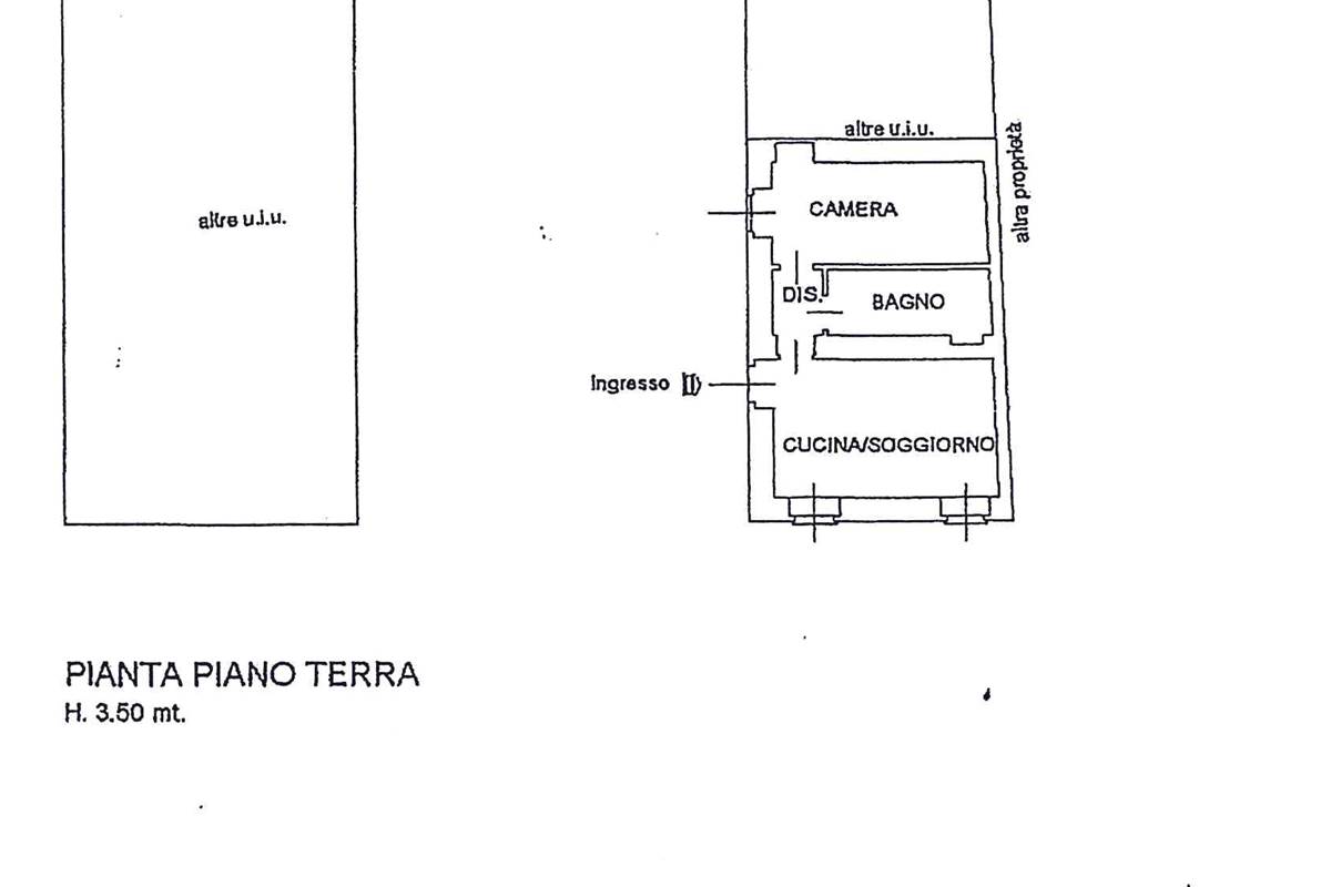 Bilocale in villa d'epoca