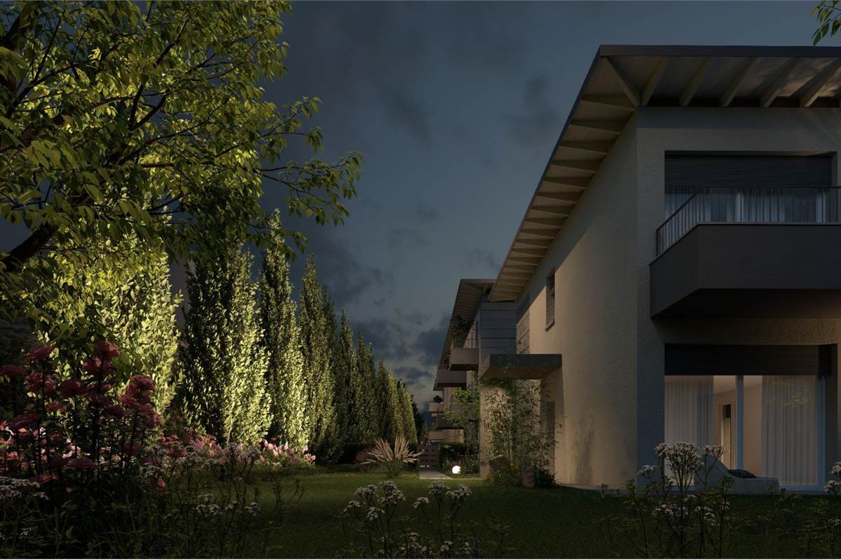nuova villa singola con giardino taverna e doppio box