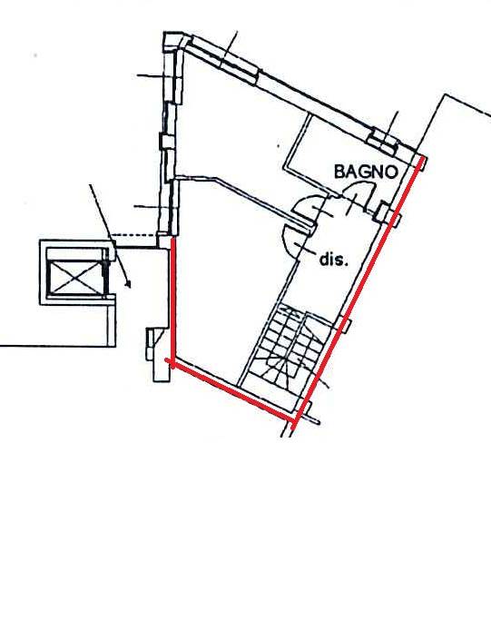 Libero piano alto con terrazzo