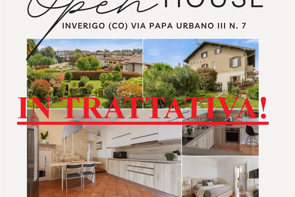 PORZIONE DI CASA CON GIARDINO