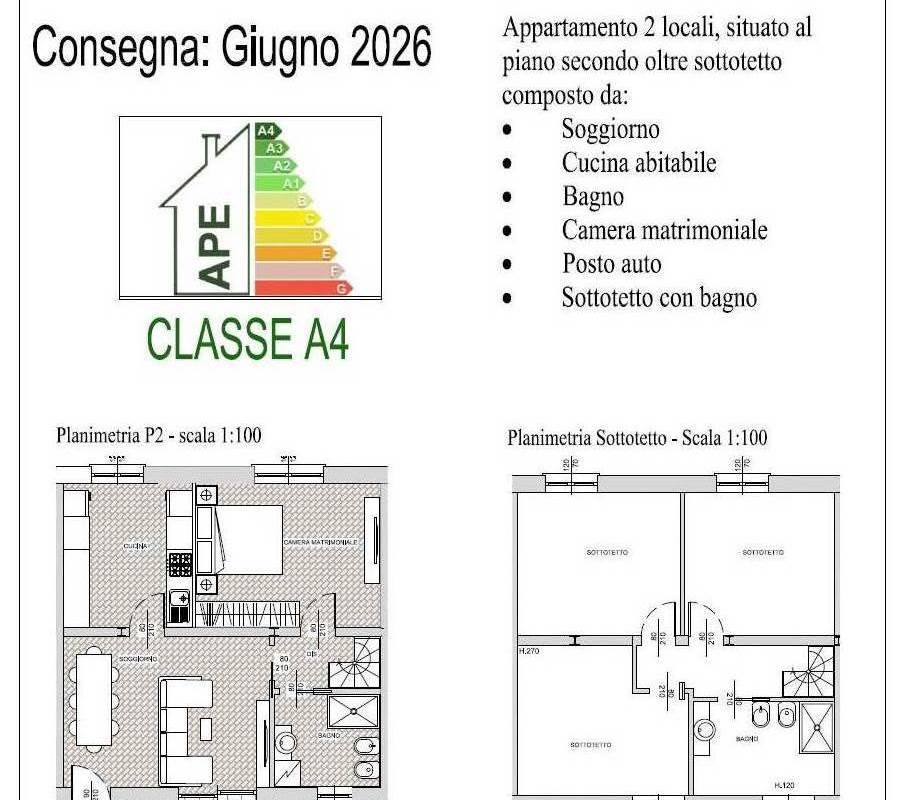 CANTU' vendiamo tre BILOCALI con cantina e posto auto