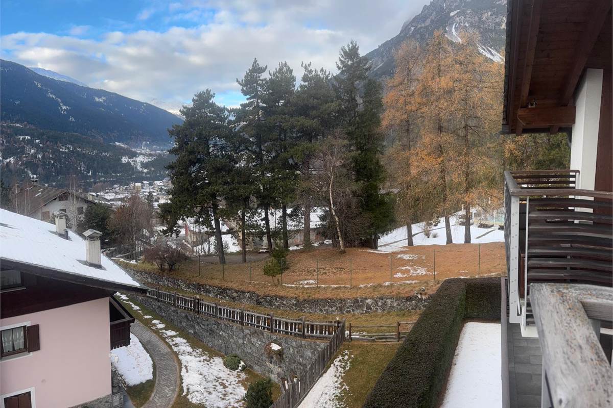 BORMIO affittiamo QUADRILOCALE con box e posti auto