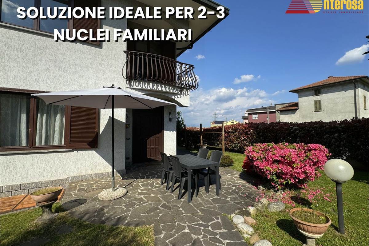 Villa con giardino 