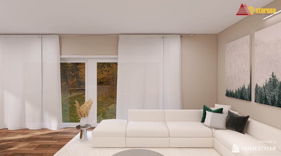 Nuovo trilocale con giardino