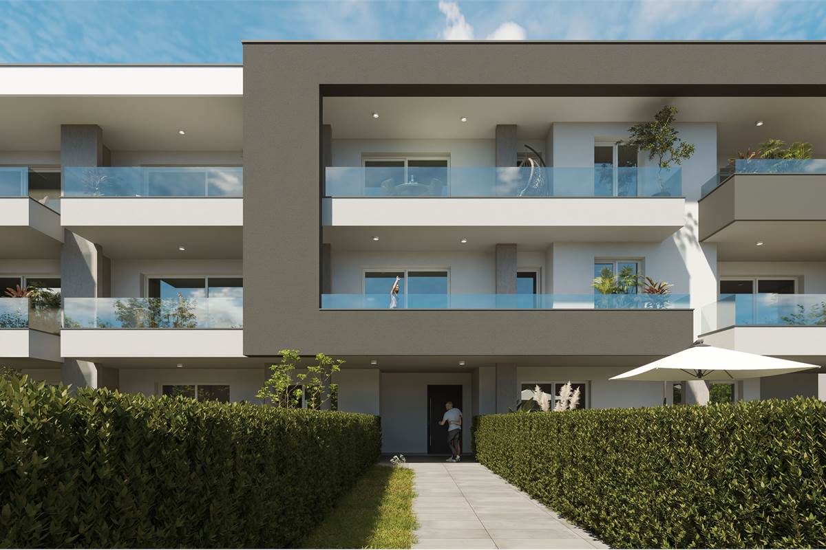 Nuovo trilocale con terrazzo