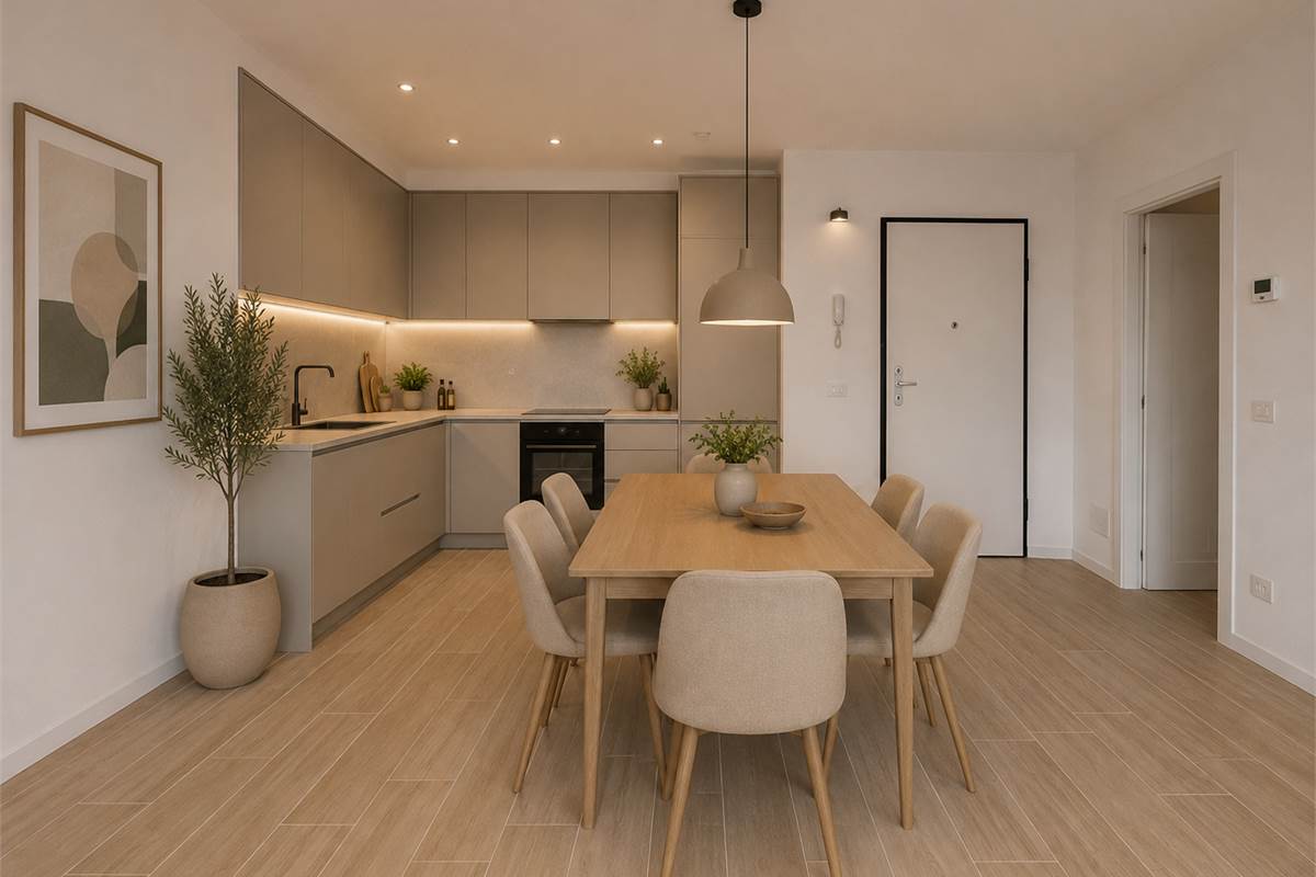 Nuovo bilocale con terrazzo