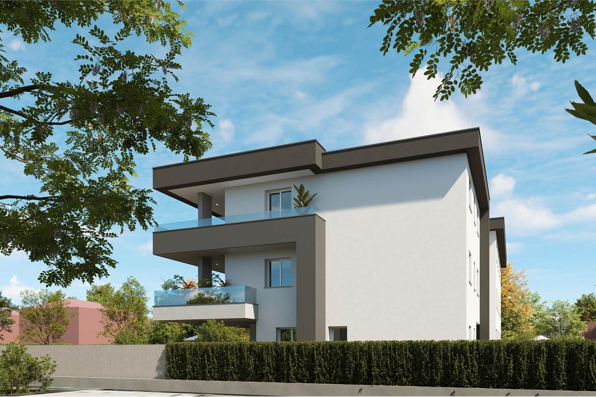 Nuovo trilocale con giardino