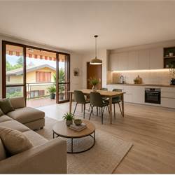 Bilocale con terrazzo e box doppio