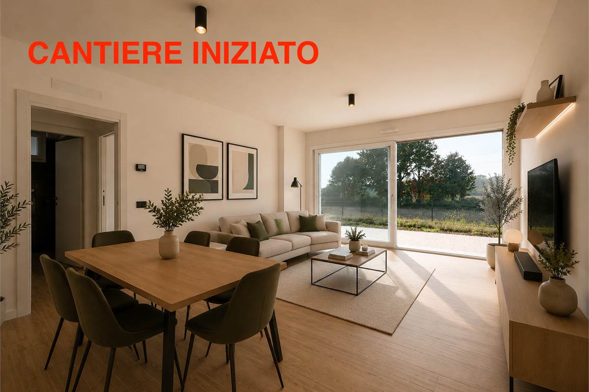 Nuovo bilocale con giardino