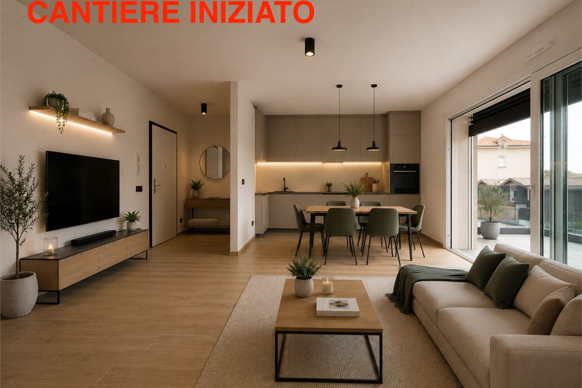 Nuovo trilocale con terrazzo