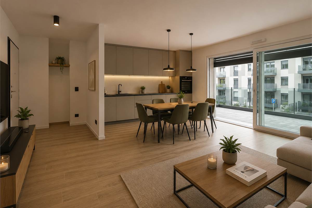 Nuovo trilocale con terrazzo