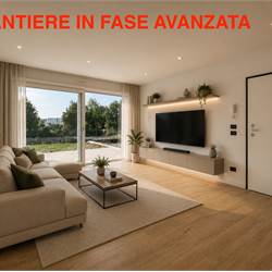 Nuovo bilocale con giardino e box